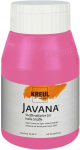 KREUL Javana Stoffmalfarbe für helle Stoffe Pink 500 ml