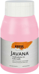 KREUL Javana Stoffmalfarbe für helle Stoffe Rosa 500 ml