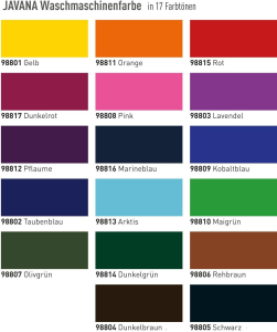 KREUL Javana Waschmaschinenfarbe Arktis