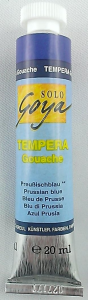 SOLO GOYA Tempera Gouache Preussischblau 20 ml Tube