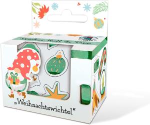 STICKER ROLL & TAPE "WEIHNACHTSWICHTEL"