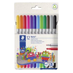 Staedtler Fasermaler D.spitze Noris 12St Etui