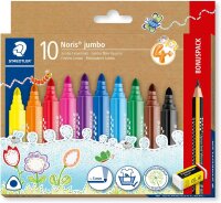 Staedtler Fasermaler Noris jumbo 10ST Etui