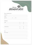 Ahnentafel "Meine Ahnentafel" für 7...