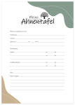 Ahnentafel "Meine Ahnentafel" für 7...