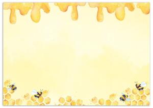 Notiz-Schreibunterlage "Honey - blanko", 600x420mm, 25 Bl.