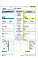 Europäischer Verkehrsunfallbericht - SD, DIN A4, 1...
