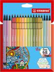 STABILO Pen 68 18er Kartonetui neue Farben