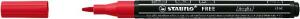 STABILO FREE Acrylic T100 karmin mit Sleeve