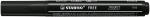 STABILO FREE Acrylic T300 schwarz mit Sleeve