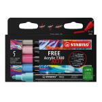 STABILO FREE Acrylic T300 Set Candy NEU