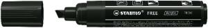 STABILO FREE Acrylic T800C schwarz mit Sleeve