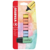 STABILO BOSS MINI Pastel 5er Blister mit Hängelasche