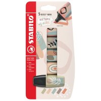STABILO BOSS MINI Naturevibes 5er Blister