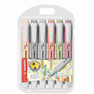 STABILO swing cool NatureCOLORS 6er Etui