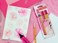STABILO Pen 68 & point 88 8er Etui Shades of Pink