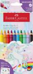 Faber Castell Buntstift Grip Jumbo 5,3 mm Einhorn 8+2 Etui