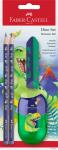 Faber Castell Bleistiftset Dino 2 Bleist HB Rad+Sp