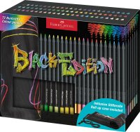 Faber Castell Buntstift BlackEdition 3,3 mm Stifterolle 72er