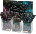 Faber Castell Bleistift Sparkle Midnight Display