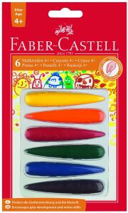 Faber Castell Wachsmalmalkreide 139 mm Finger 6er