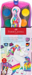 Faber Castell Farbkasten Einhorn 12 Farben mit DW Einhorn