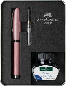 Faber Castell Füller Essentio Aluminium rosé Geschenkset