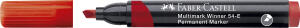Faber Castell Marker Multimark W-54-E Keilspitze rot