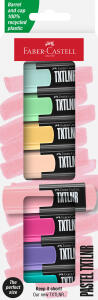 Faber Castell Textmarker TXTLNR Pastell 8er