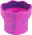 Faber Castell Wasserbecher Clic&Go pink marble