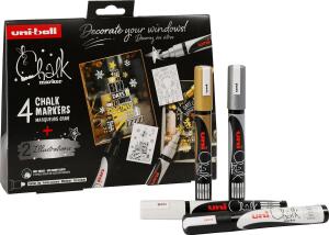 Faber Castell Marker UNI CHALK xmas skandinavisch