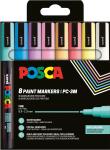 Faber Castell Marker UNI POSCA PC-3M 0,9-1,3 8er Soft Color