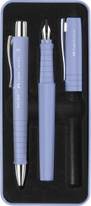 Faber Castell Füller Poly Pen und Kugelschreiber pale iris