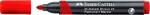 Faber Castell Marker Multimark W-23 Rundspitze 4,4 mm rot