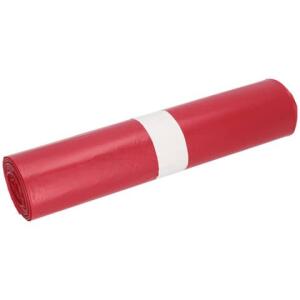 DEISS 21004 25ST Abfallsäcke Recycling-LDPE 120 l rot