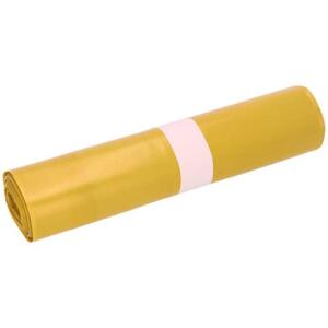 DEISS 23004 25ST Abfallsäcke Recycling-LDPE 120l gelb