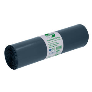 DEISS 29126 25ST aus Recycling-LDPE Abfallsäcke Str Recycl-LDPE 120 l natur