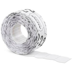 METO 9506154 ablösbar Auszeichnungsetiketten 22x12mm 6RL weiß