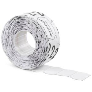METO 9506167 permanent Auszeichnungsetiketten 26x16mm 6RL weiß