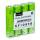 Q-CONNECT KF10958 Micro Batterie AAA/LR03 4ST Nordic Swan grün