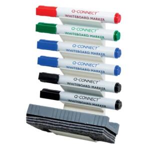 Q-CONNECT KF17443A magnetisch Boardmarker-Halter befüllt weiß