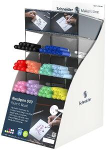 SCHNEIDER 07030701 im Display Brushpen Line-Up Paint-It 070 sortiert
