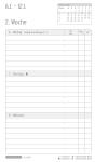 CHRONOPLAN 50965 Wochenplan Buchkalender Softcover Mini 2025 schwarz