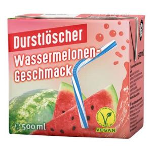 DURSTLÖSCHER 14493 Durstlöscher Wassermelone 12 x 05L
