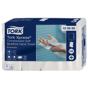 TORK 100889 Sys. H2 Falthandtuch 2700ST 2-lagig weiß