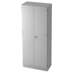 HAMMERBACHER MONTAGE V6100/5/5/SG Flügeltürenschrank 5OH Solid grau
