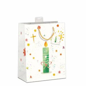 SKORPION 7549-2403-L 32x26x12cm Geschenktragetasche Kommunion