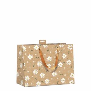 SKORPION 7549-2406-Q 26x32x12cm Geschenktragetasche Kraftkarton Blümchen