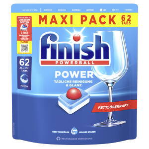 FINISH 3283901 427502 Geschirrspültabs Power Fresh 62ST