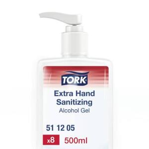 TORK 511205 Pumpspenderflasche Händedesinfektionsmittel GEL 500ml